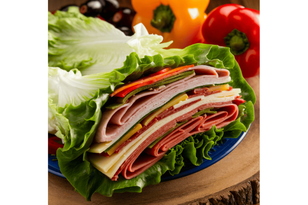 Italian Sub with Lettuce Wrap