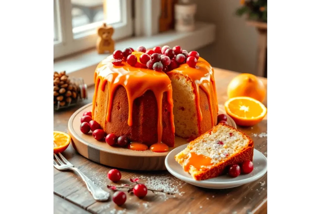 Orange Cranberry Cake