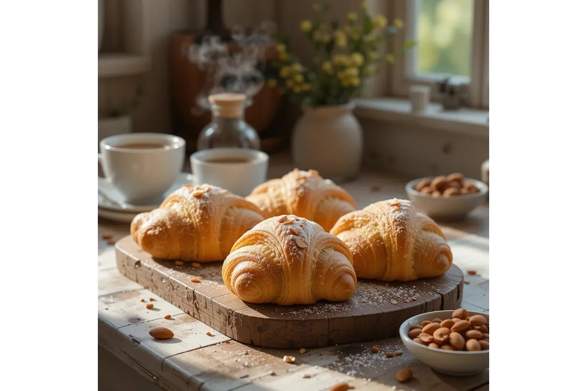 Almond Croissant Cookies