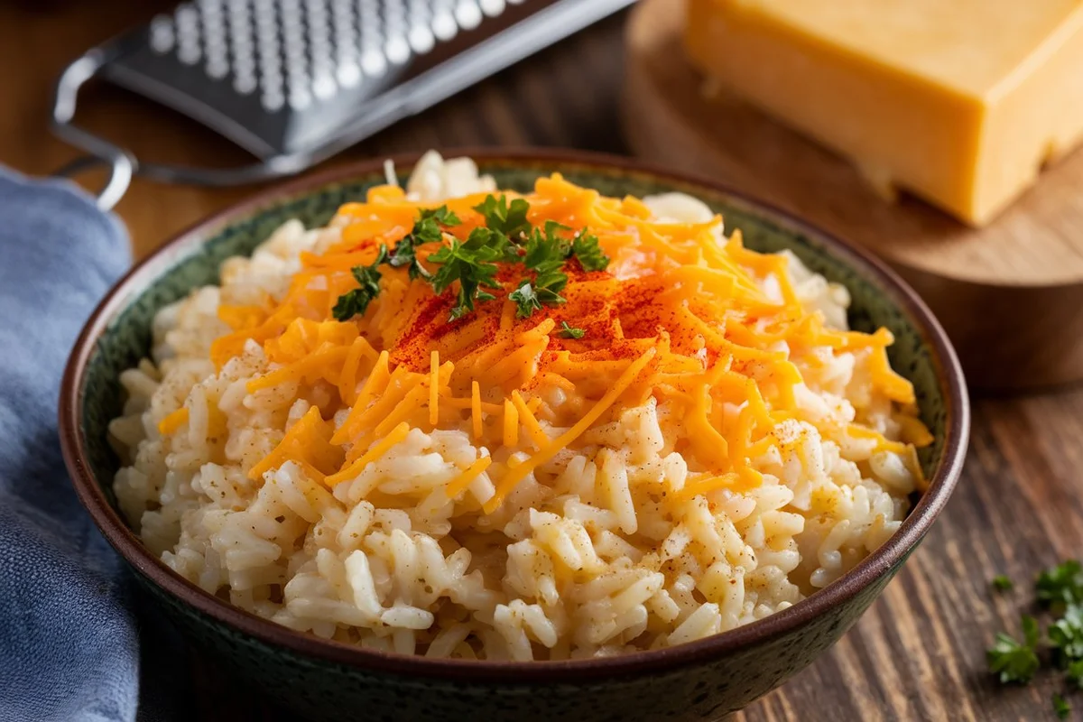 Cheesy Rice Recipe