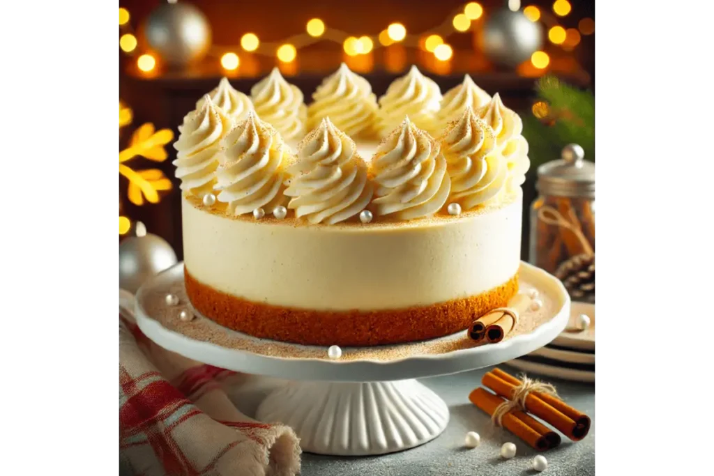 Eggnog Cheesecake Recipe