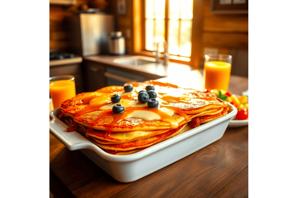 Pancake Breakfast Casserole