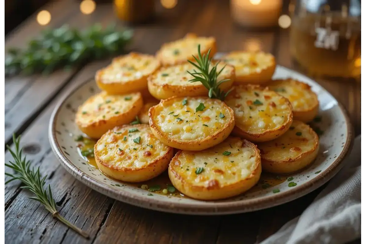 Parmesan Smashed Potatoes