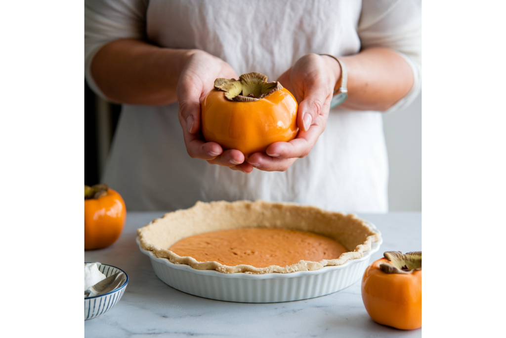 Persimmon Pie Recipe