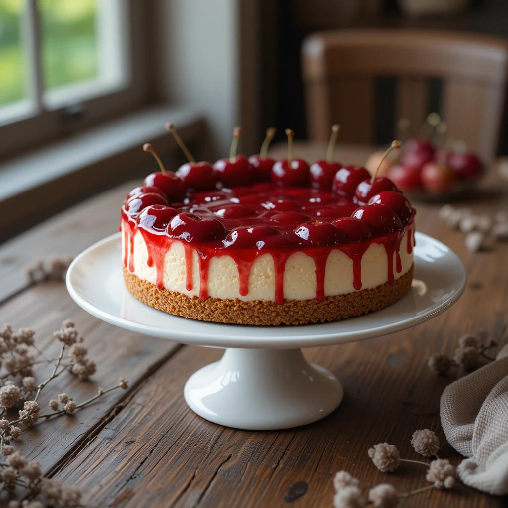 Cherry Cheesecake Recipe