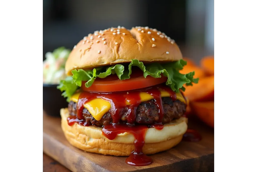 Simple BBQ Burger Recipe