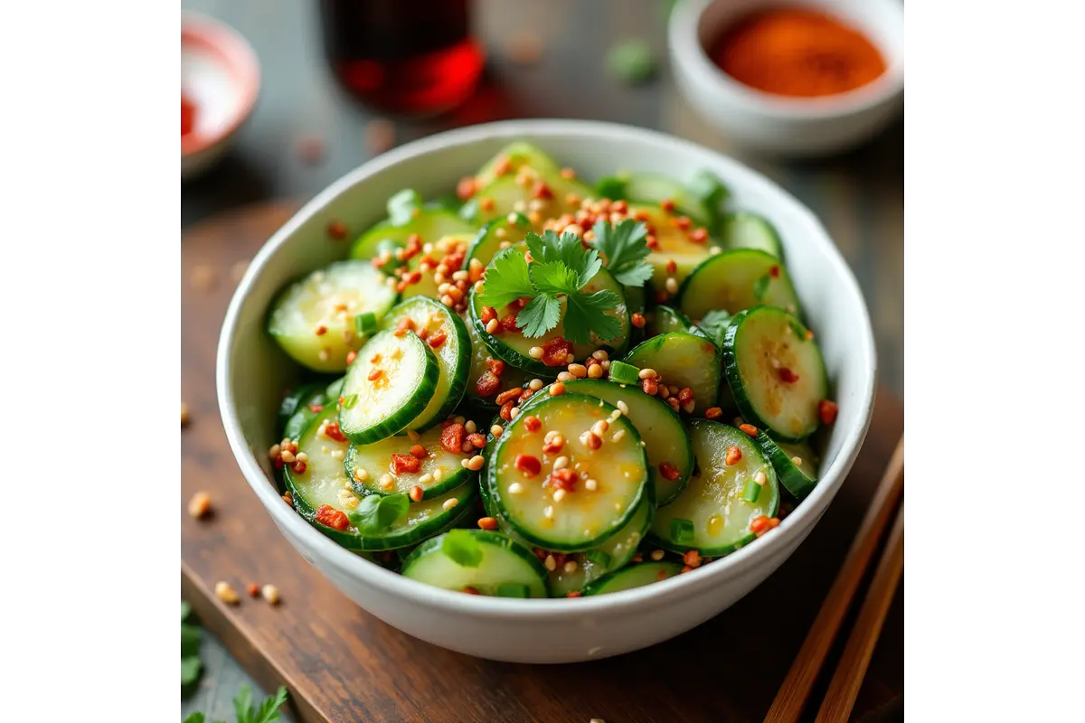 Spicy Cucumber Salad Recipe