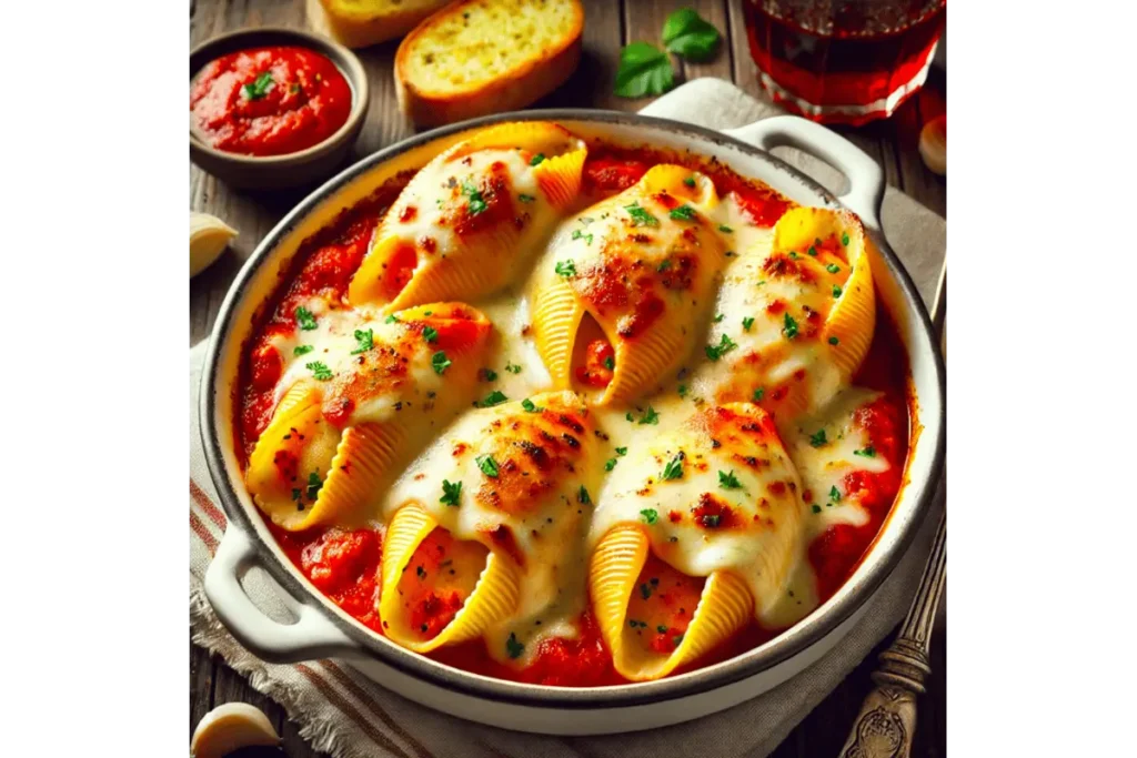 Stuffed Shells Recipe with Meat