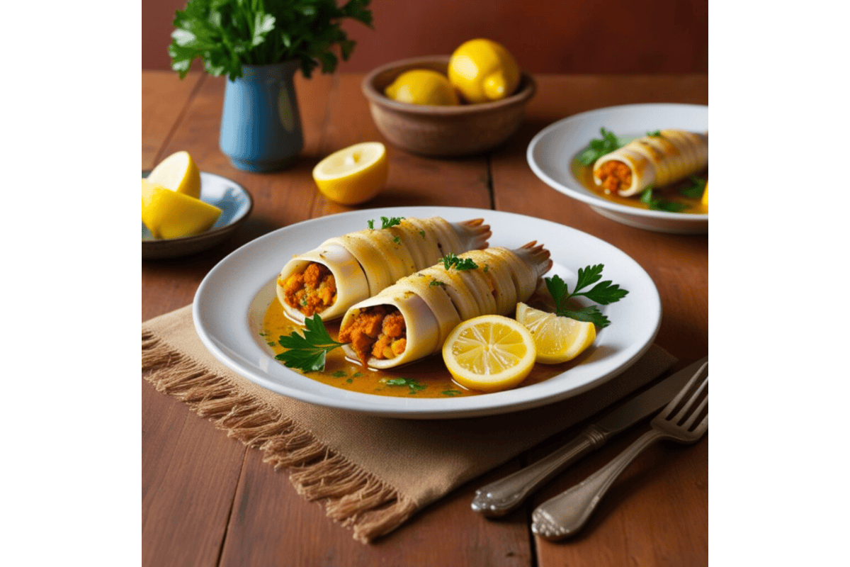 Stuffed Squid Recipe