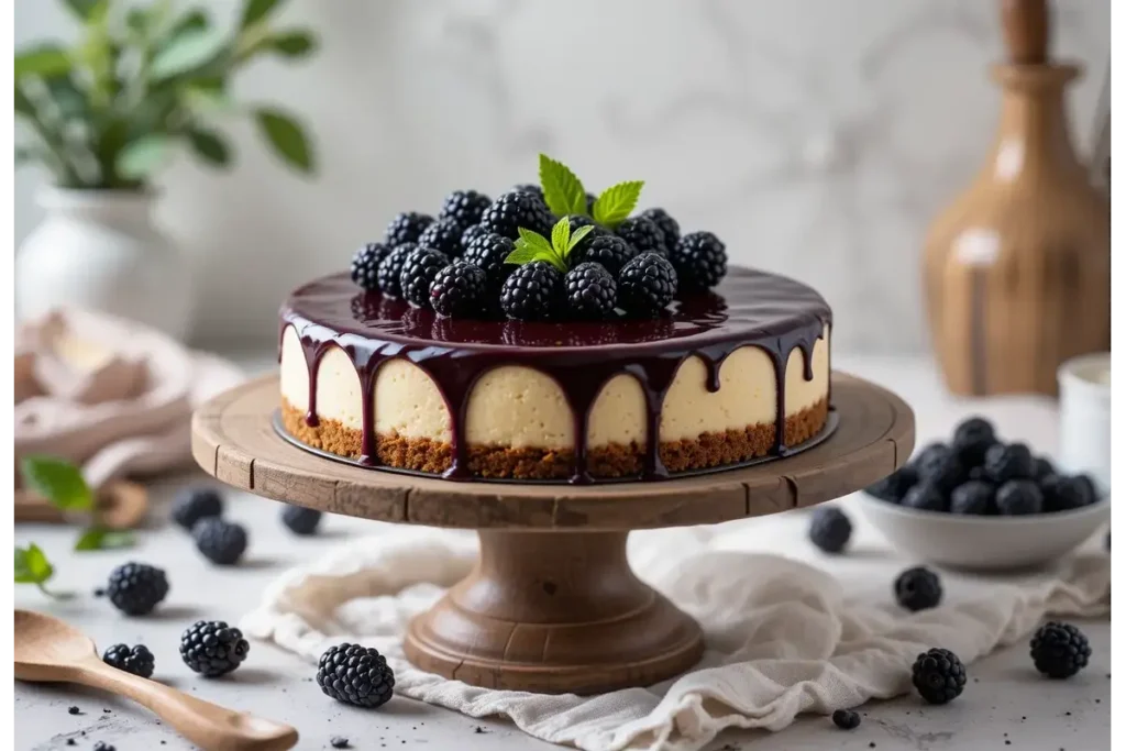 Blackberry cheesecake recipe