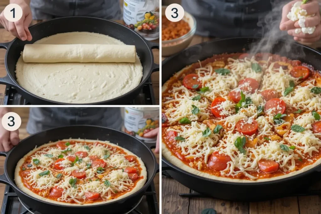 cast iron pizza recipe