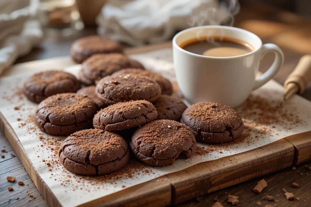 Chocolate Short Bread Cookies