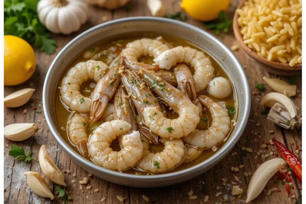 shrimp orzo recipe