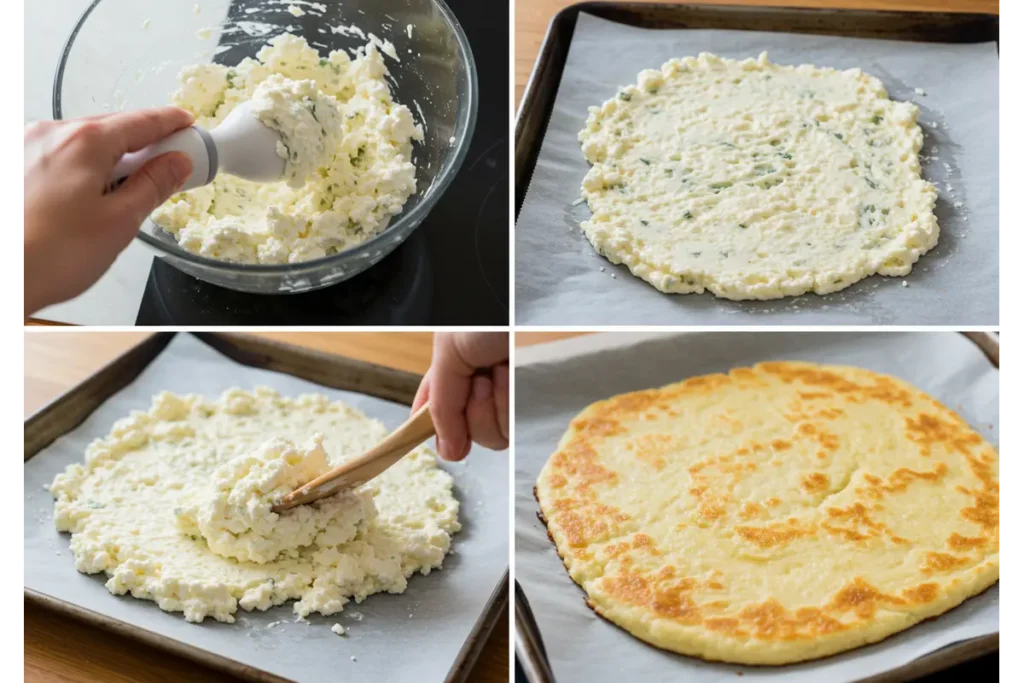 cottage cheese flatbread