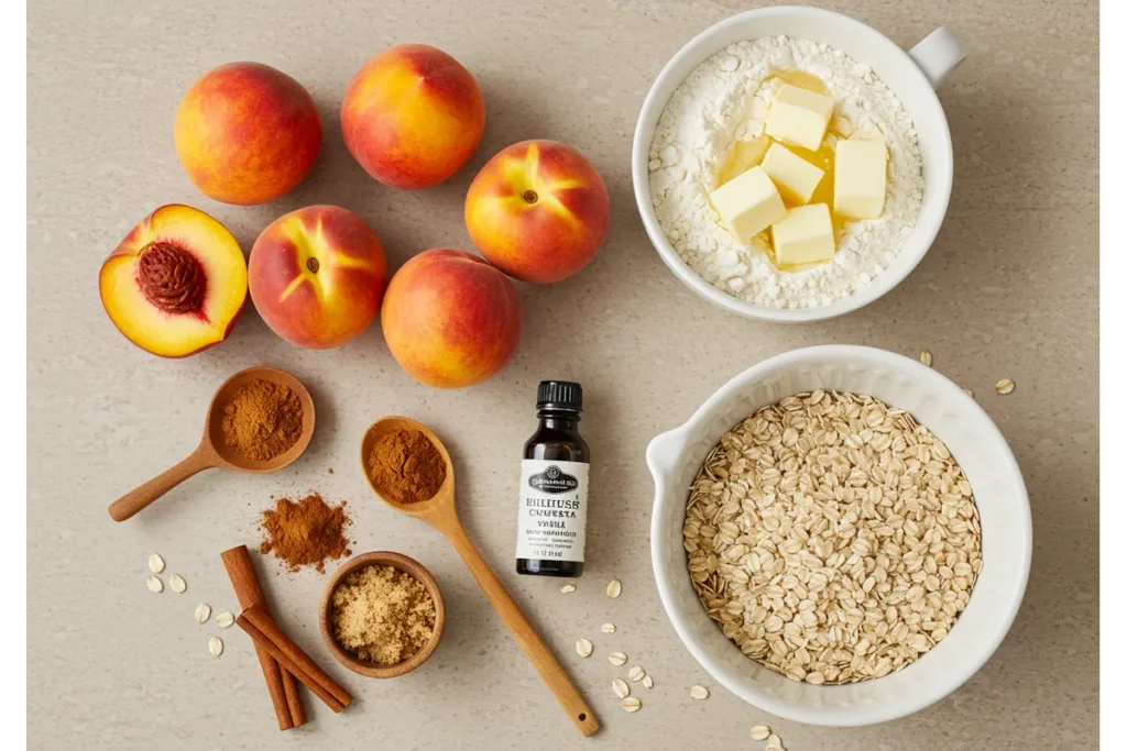 Peach Crumble Recipe