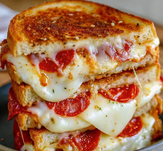 Pizza Grilled Cheese Sandwich
